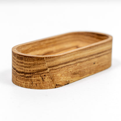 KAC Oval Oak Jewelry Tray